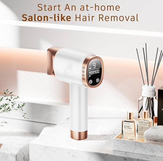 IPL Laser Hair Removal for Women and Men, at-Home Device Hair Remover for Whole Body Use